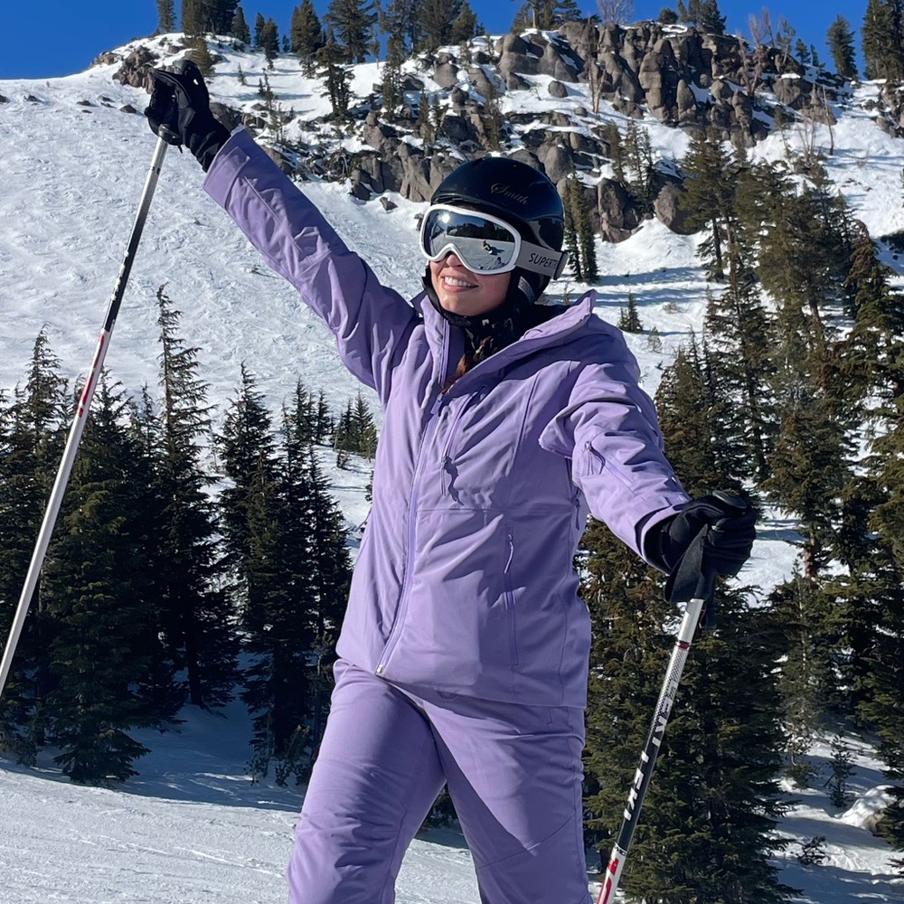 Halfdays Purple Ski Jacket
